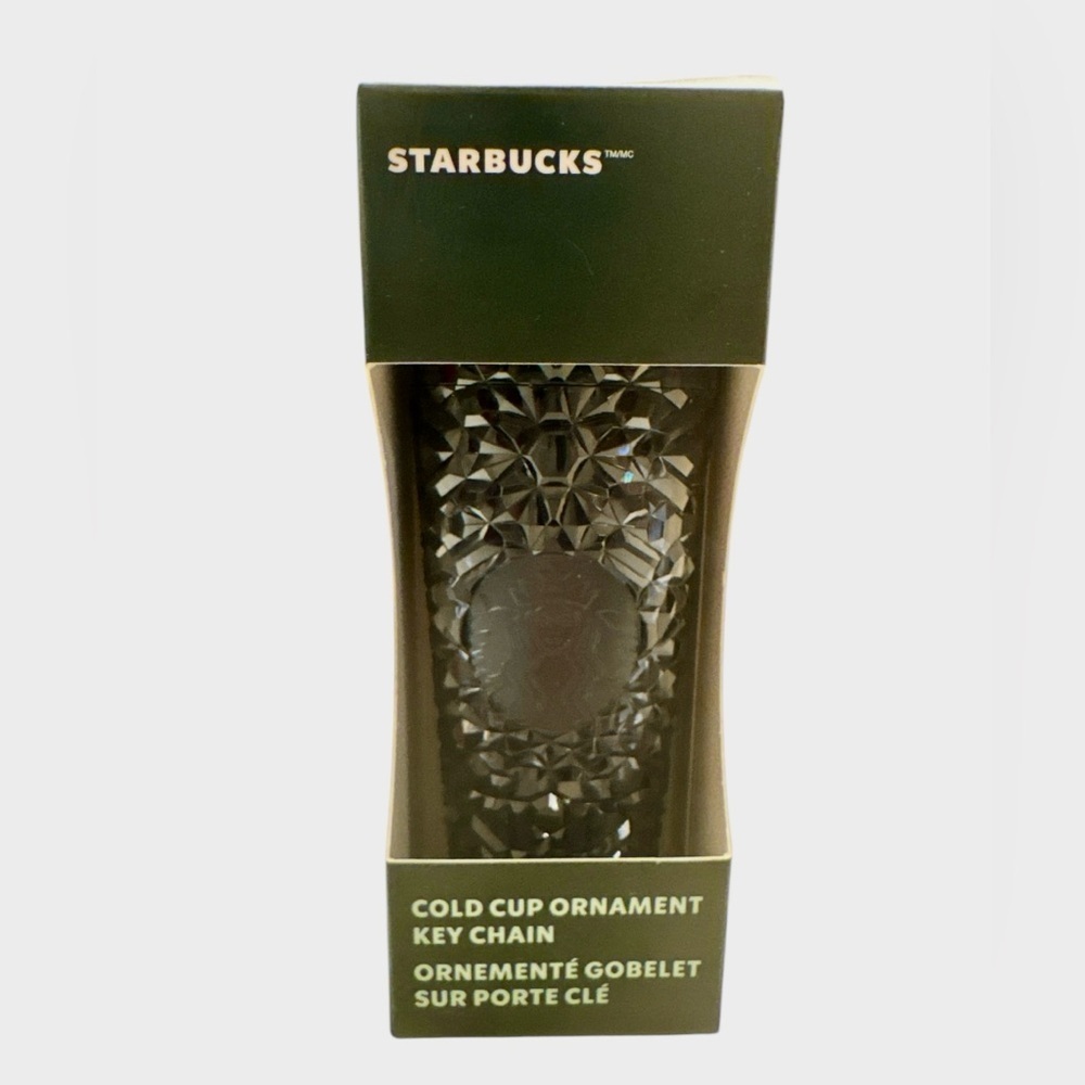 Starbucks 2024 Cold Cup Ornament Keychain